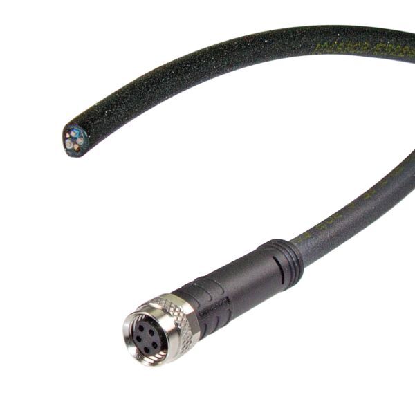 Sensor Kabel, 5 m, 5-Polig, offen/M8 Buchse, für 24V