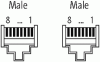 RJ45 St. 0°/RJ45 St. 0° Professio.-Line Gigabit 7000-74311-7900100