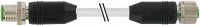 M12 St. ger. auf M12 Bu. ger. geschirmt 7000-40501-3300750