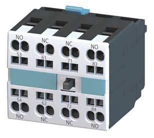Hilfsschalterblock 2NO+2NC, Ordnungsziffern 5-8, DIN EN50012, 4pol.