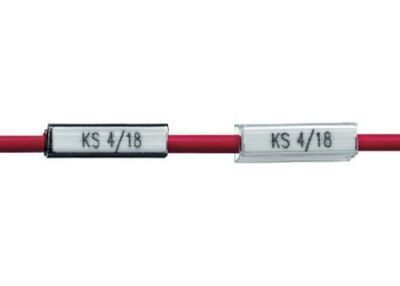 KS 4/15 4ST Kennzeichenschild, weiß ähnlich RAL 9016
