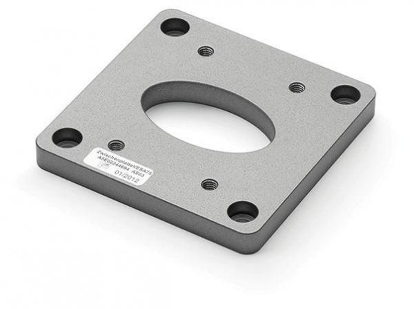 ADAPTERSET VESA 75 für FULLY ENCLOSED HMI Geräte 1 Adapterplatte und 8 Schraub