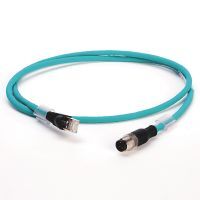 Micro D-Code, QD Style Ethernet Media 1585D-M4TBJM-8