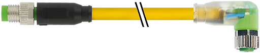 M8 St. 0° / M8 Bu. 90° LED