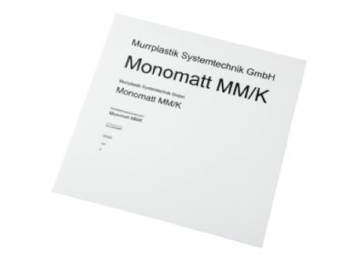 MM/K 95x45 WS SK, Monomatt, weiß selbst-klebend, Pulsar, MS1,0