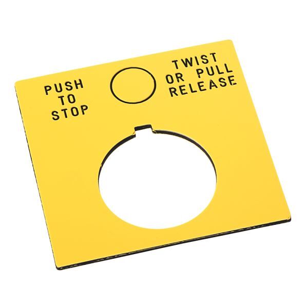 30mm 800H PUSH-TO-STOP/TWIST RELEASE Lgd