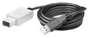 USB PC-Kabel, zum Anschluss an die USB-Schnittstellen eines PC