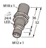 Turck Induktiver BI7-M18-AD4X-H1141