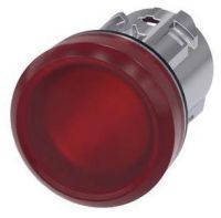 Leuchtmelder, 22mm, rund, rot, Linse, glatt 3SU1051-6AA20-0AA0
