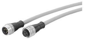 7/8" Steckltg. zur Stromvers. der ET 200, vorkonf. Leitung mit 2 7/8" Stecker