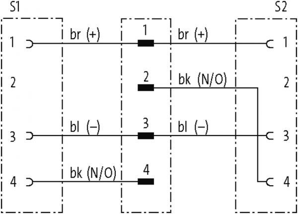 M8 St. Y-Verteiler / M8 Bu. 0°