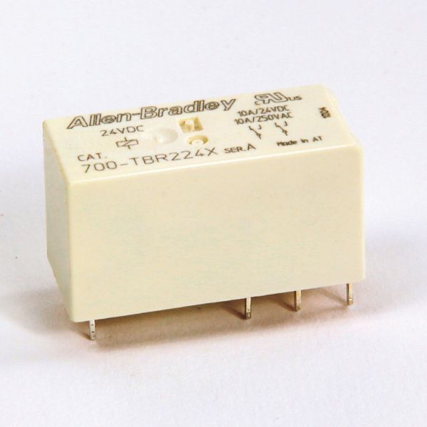 Term Block Style 24V DC 2 Pole Relays