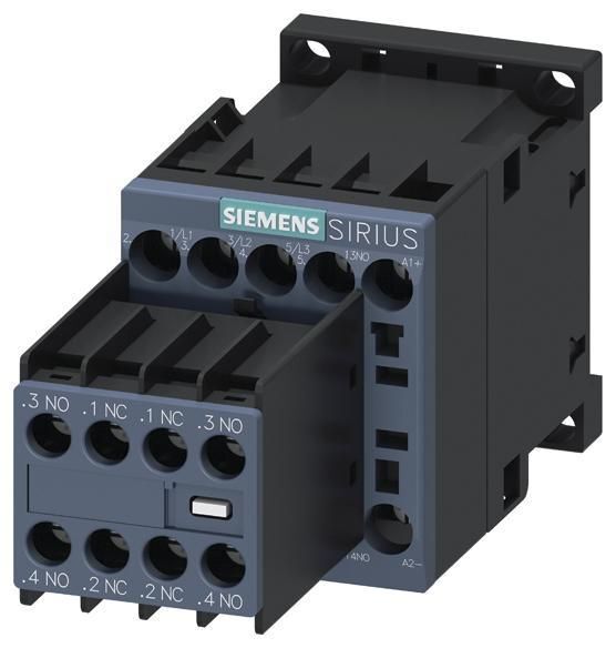 Schütz, AC - 3, 7,5 KW / 400 V, DC 24 V, mit Diode integriert 3-polig