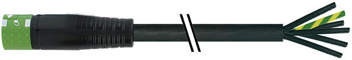 MQ15-X-Power Bu. 0° freies Ltg.-ende