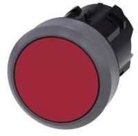 Drucktaster, 22mm, rund, rot, Druckknopf 3SU1030-0AA20-0AA0