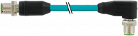 M12 St. 0° / M12 St. 90° 8p. geschirmt EN 7700-48541-S4W0150