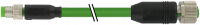 M8 St. 0° / M12 Bu. 0° A-kod. geschirmt 7000-89851-7910100