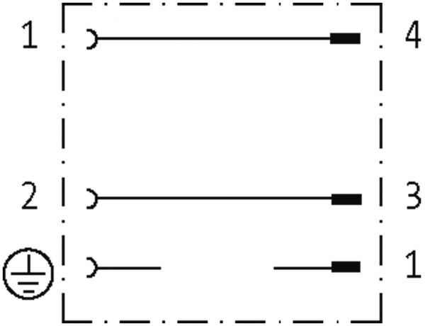 M8 St. 0°3pol. / MSUD Ventilst. BF BI 11mm