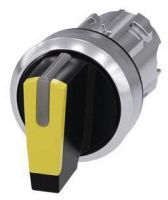 Knebelschalter, beleuchtbar, 22mm, rund, gelb 3SU1052-2BL30-0AA0