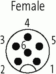 M12 Bu gew. mit freiem Ltg.-ende Cube67