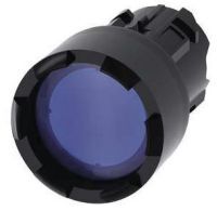 Drucktaster, beleuchtet, 22mm, rund, blau, Frontring 3SU1001-0DB50-0AA0