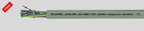 Halogenfreie-Steuerleitung JZ-500 HMH 25G1,5 mm² Grau