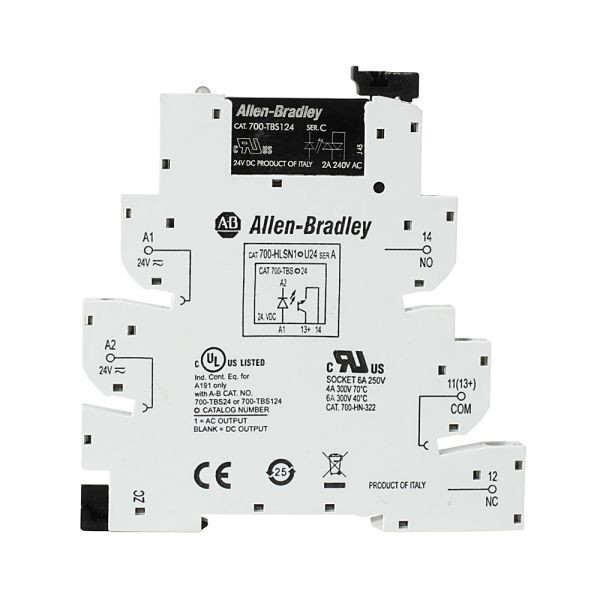 24 V AC/DC GP Terminal Block Relay