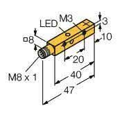 TURCK Induktiver NI4U-Q8SE-AN6X-V1131