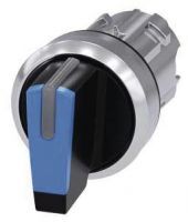 Knebelschalter, beleuchtbar, 22mm, rund, blau 3SU1052-2BM50-0AA0