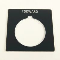 30mm 800H FORWARD Grey Legend Plate 800H-W105