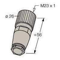 TURCK M23 x 1 FW-M23ST12Q-G-CP-ME-XX-10