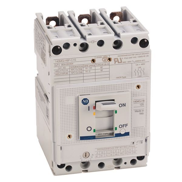 140G 125A H Frame Mtr Protection Ckt-Bkr