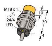 TURCK Induktiver NI10-EG18-Y1X/S100 7M