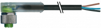 M12 Bu. 90° freies Ltg.-ende Verpolschutz 7000-13701-6160750