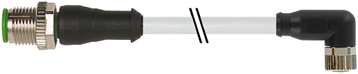 M12 St. 0° / M8 Bu. 90°