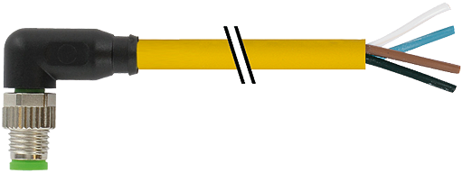 M8 St. gew. mit freiem Leitungsende