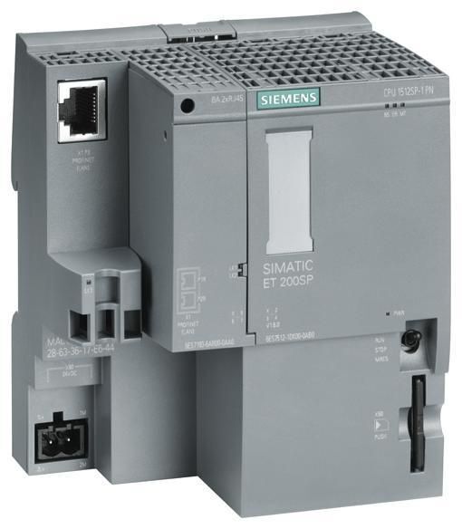 SIMATIC DP, CPU 1512SP-1 PN f.ET 200SP Zentralbaugruppe m.Arbeitsspeicher 200KB