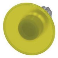 Pilzdrucktaster, beleuchtet, 22mm, rund, gelb, 60mm 3SU1051-1CD30-0AA0