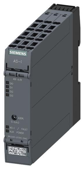 AS-Interface SlimLine Compact Modul IP20, A/B-Slave, Digital, 4DI