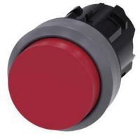 Drucktaster, 22mm, rund, rot, Druckknopf 3SU1030-0BB20-0AA0