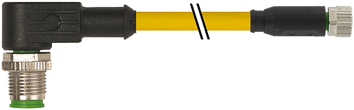 M12 St. 90° / M8 Bu. 0°