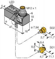 NI2-K08Q-0.095/0.11-BDS-2AP6X3-H1141/S34 1650124