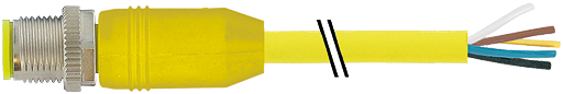 M12 St. 0° freies Ltg.-ende AIDA