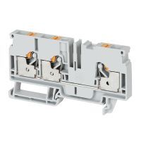 IEC Feed-Through Push-in Terminal Block 1492-P2T-BL