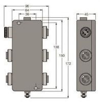 Turck PROFIBUS-PA JBBS-48SC-M413/EX 6611413