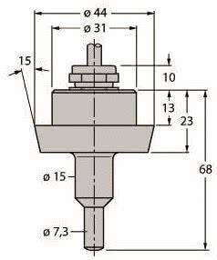 TURCK FCS-DN25A4- FCS-DN25A4-NA/D100