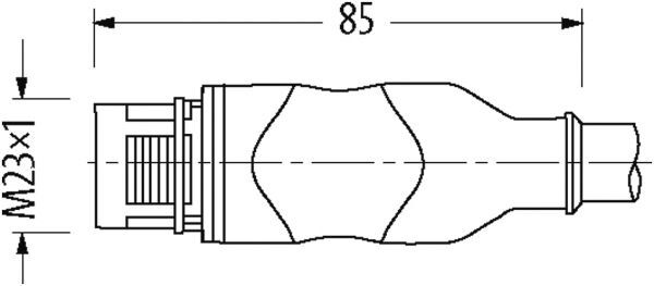 M23 Servoleitung