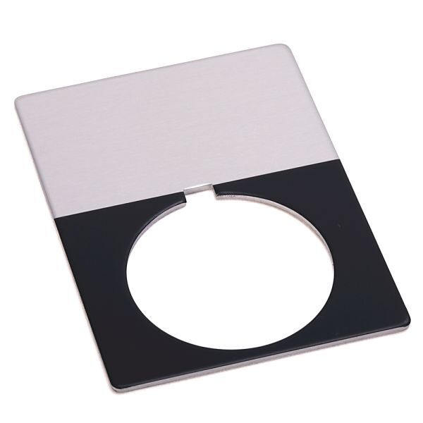 30mm 800T Grey Blank Jumbo Legend Plate