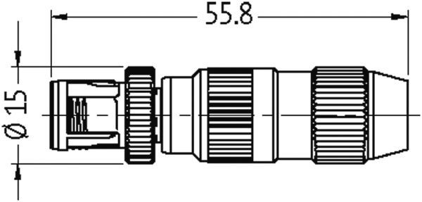 MOSA MQ12 St. ger. selbstanschl. Schneidklemme