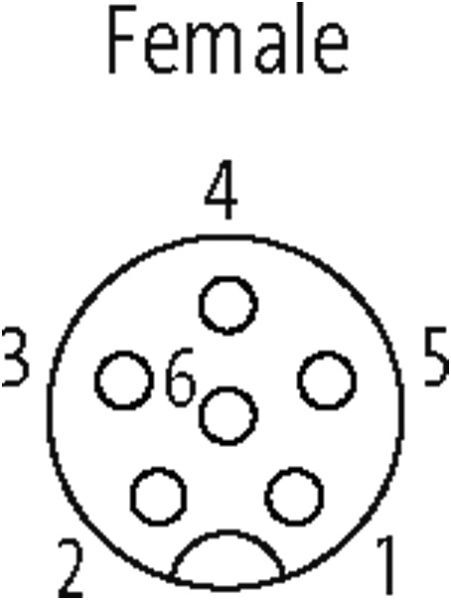 M12 Bu 90° freies Ltg.-ende Cube67